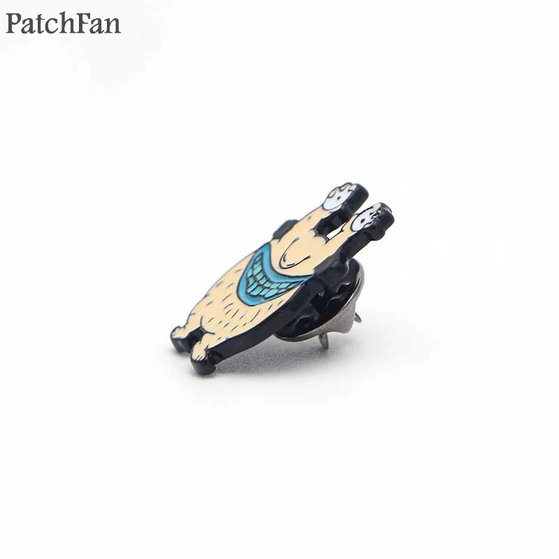 Patchfan ааааа! Настоящими монстрами! Zimbo Krumm втулка галстук булавки броши для рюкзака, одежды для мужчин и женщин Декоративные значки медаль A1327