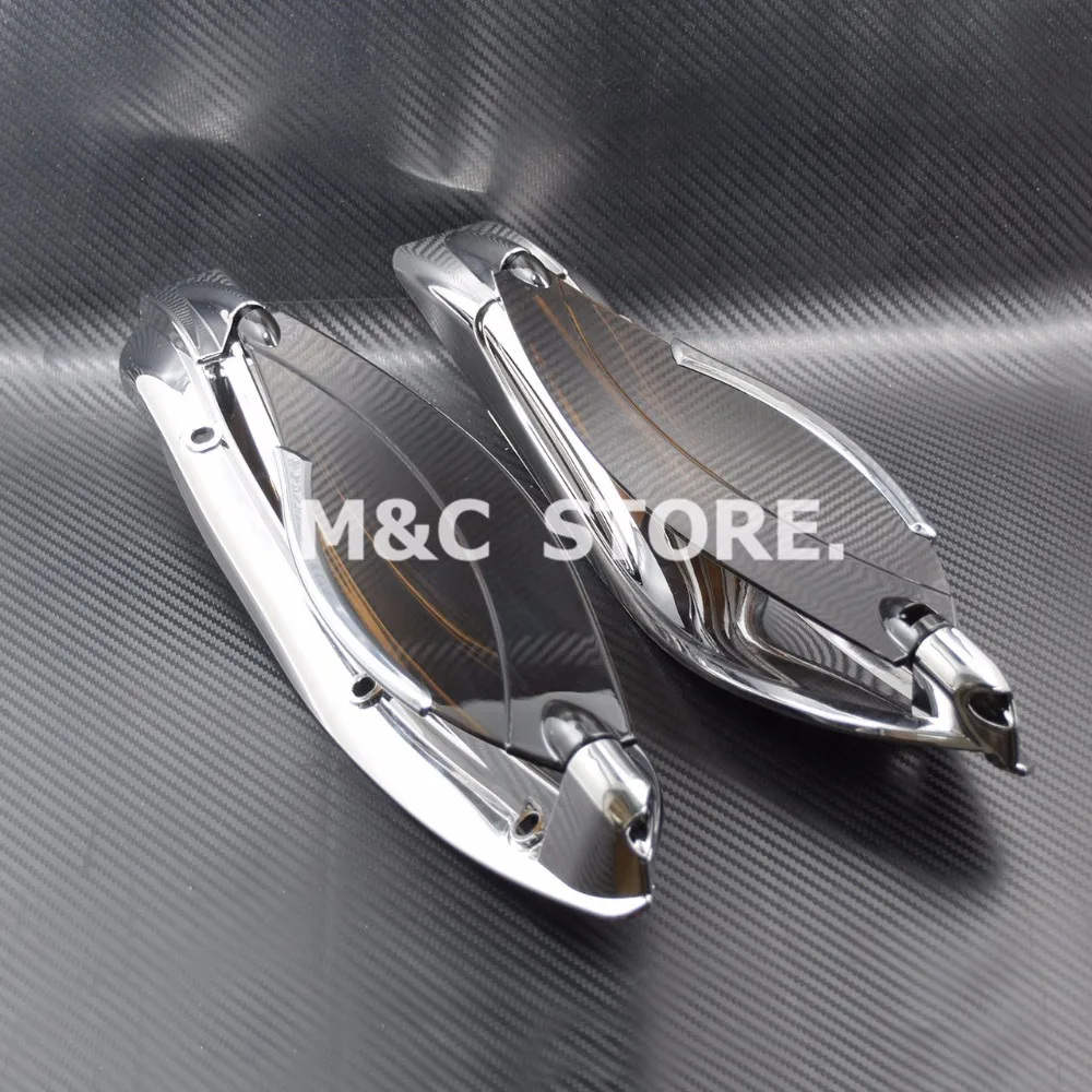 Мотоцикл дымчатое регулируемое вращение обтекателя дефлекторы воздуха для Harley