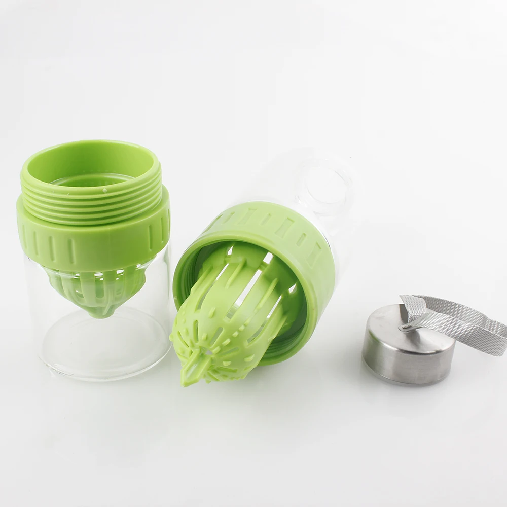 1 шт. высокого качества Портативный фрукты для заварки бутылка воды 550 мл Лимон