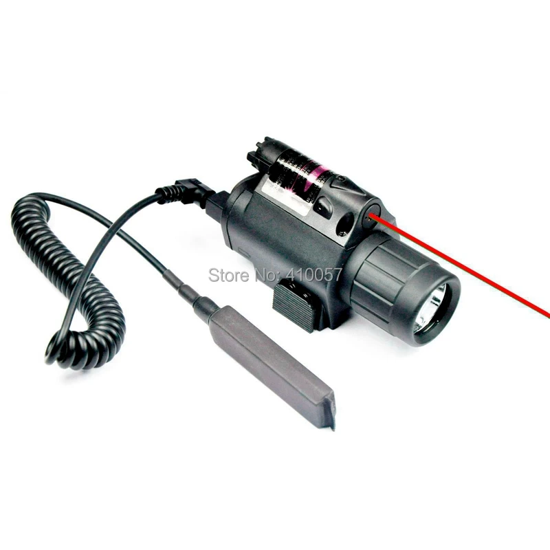 Компактный кри тактический фонарь и Red dot лазерный прицел комбо уивер Picatinny для