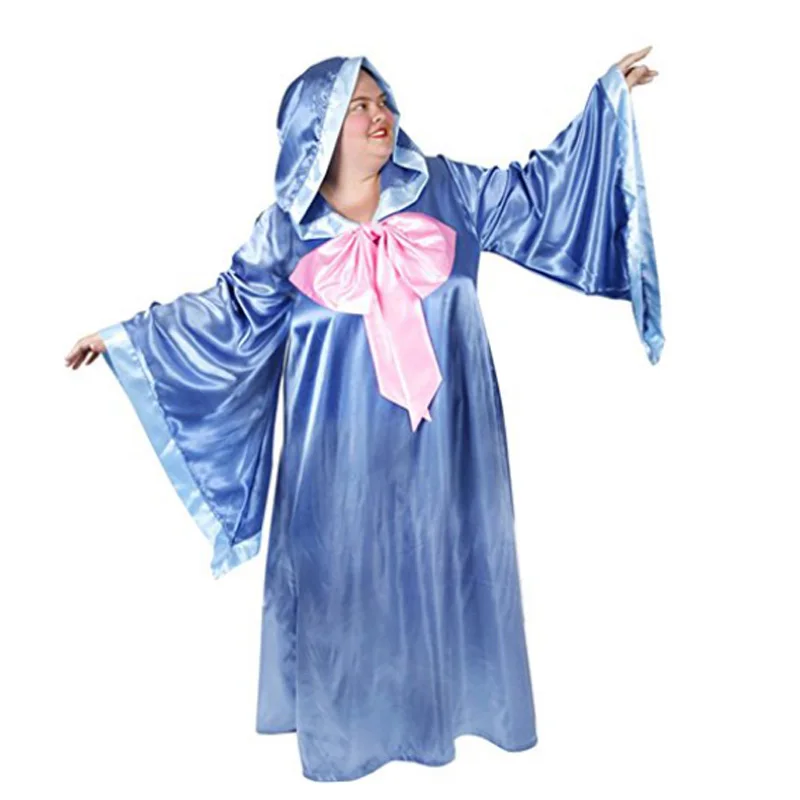 

Womens Fairy Godmother Costume Lady's Halloween Fun Costume