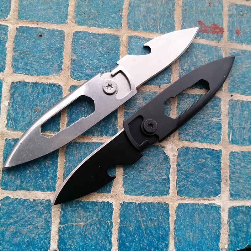 Складной нож с ручкой карманный инструмент для выживания походов путешествий