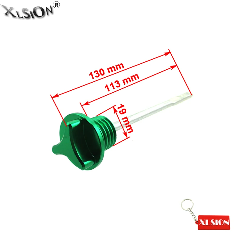 Послепродажное обслуживание XLSION щуп для масляного двигателя с ЧПУ Dip Stick 125cc 150cc
