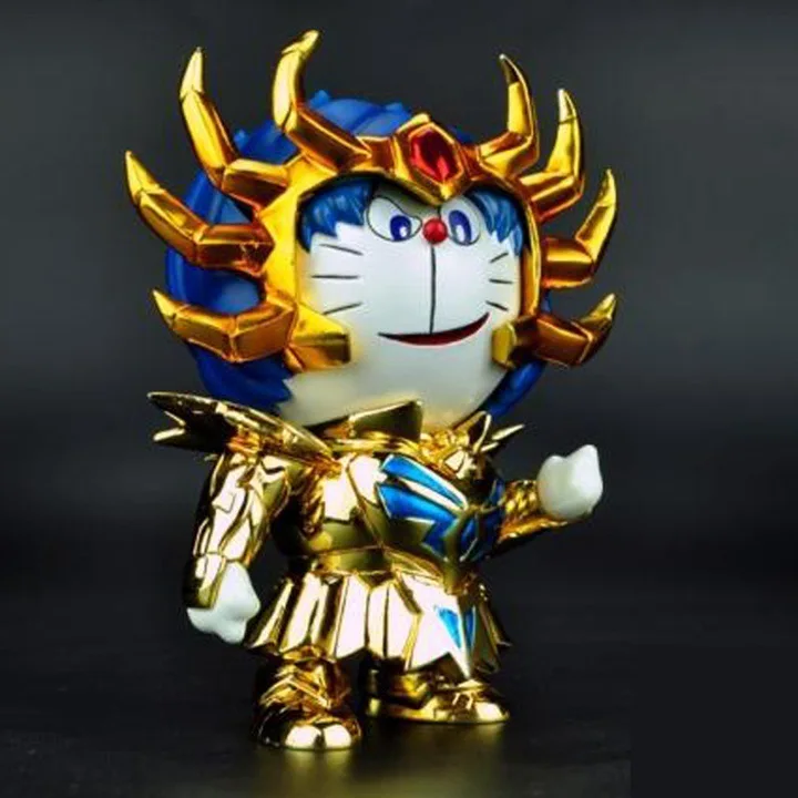 Аниме Фигурка 10 см мультяшная Дора кошка Дораэмон Cos Saint Seiya раковая ПВХ фигурка