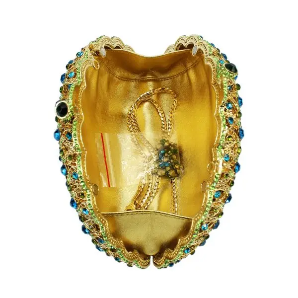 Зеленый Свадебный декор в форме животного Женская вечеривечерние виде павлина