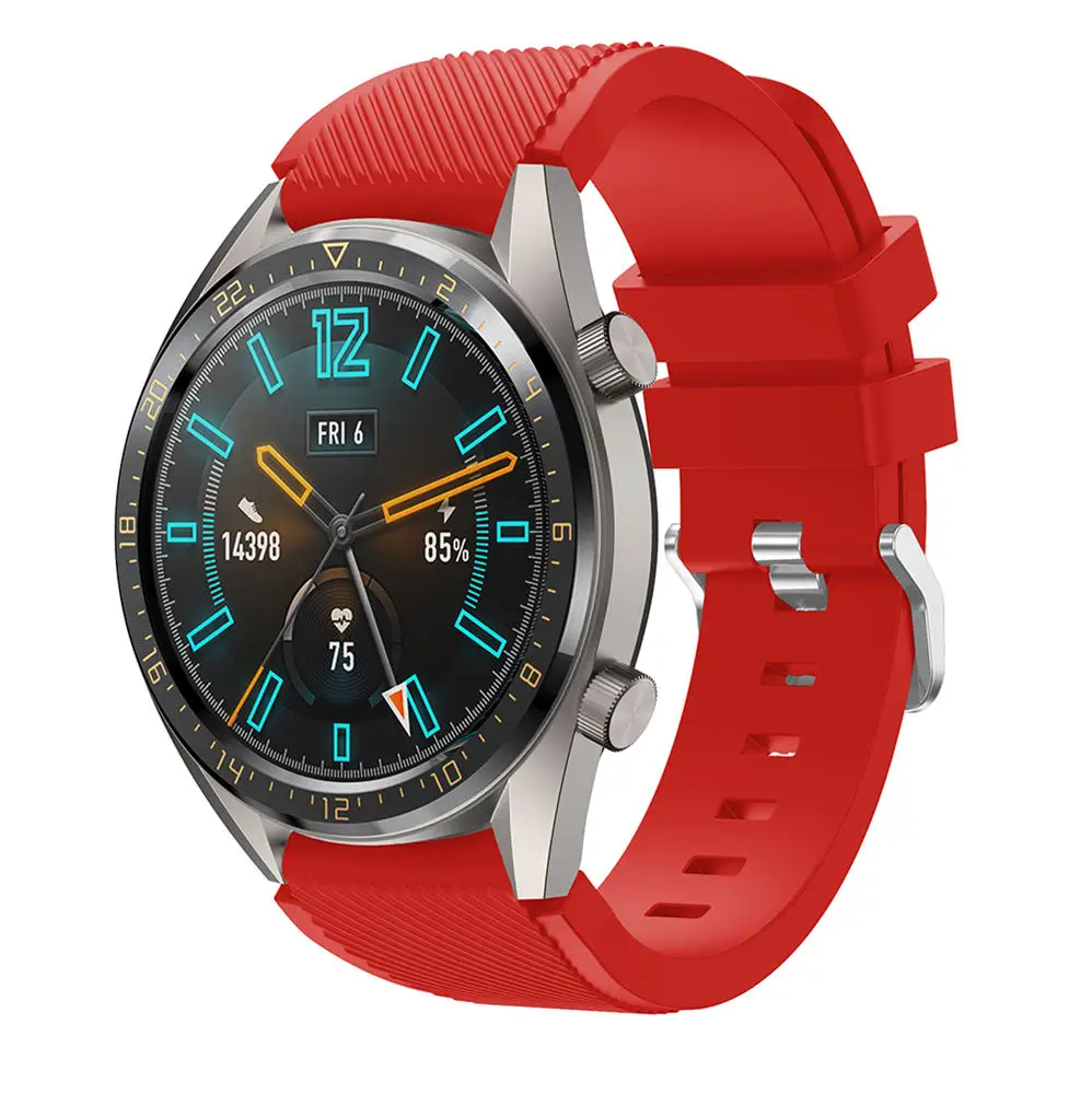 Ремешок группы аксессуары для huawei часы GT Спортивные наручные часы для samsung gear s3 frontier классический smartwatch 22 мм силиконовый