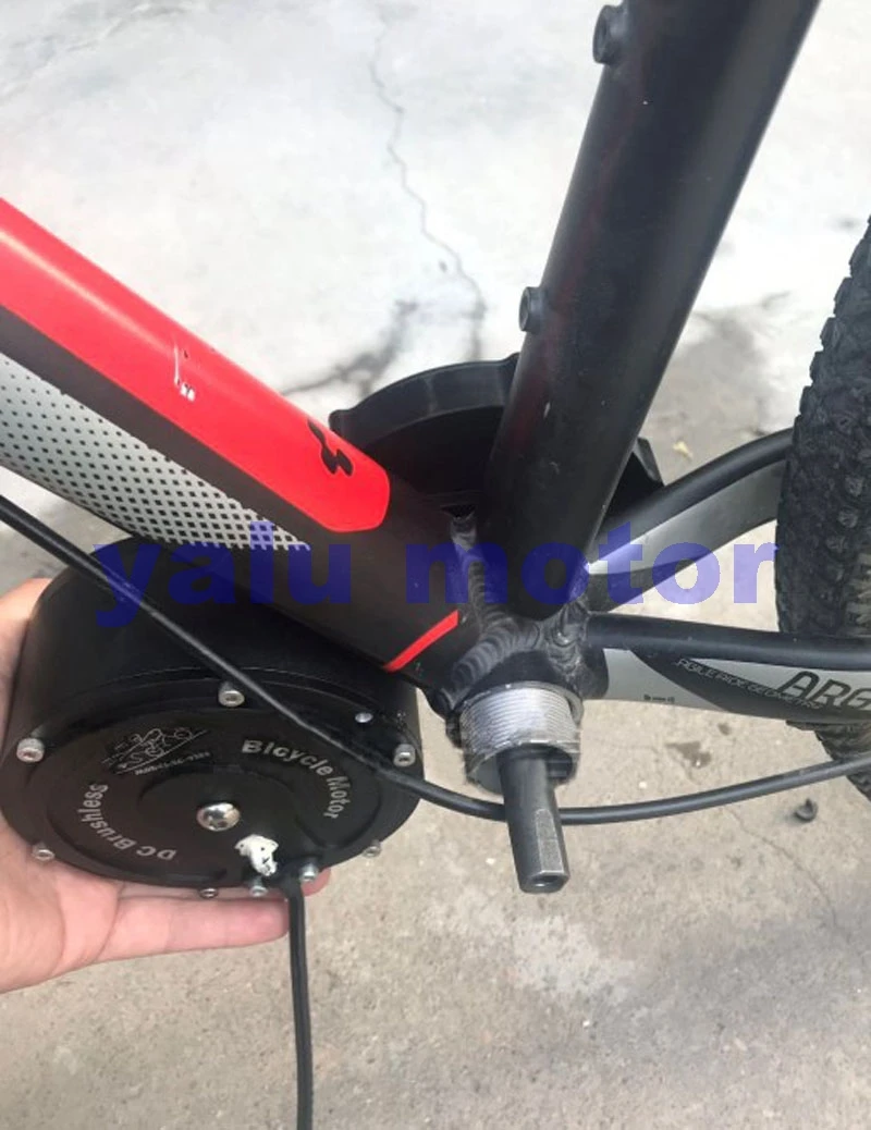 

YALU MOTOR New Item 250W-800W Middle Drive Brushless Electric Bicycle Conversion Kit suitable install on 12inch to 26 Inch Bike