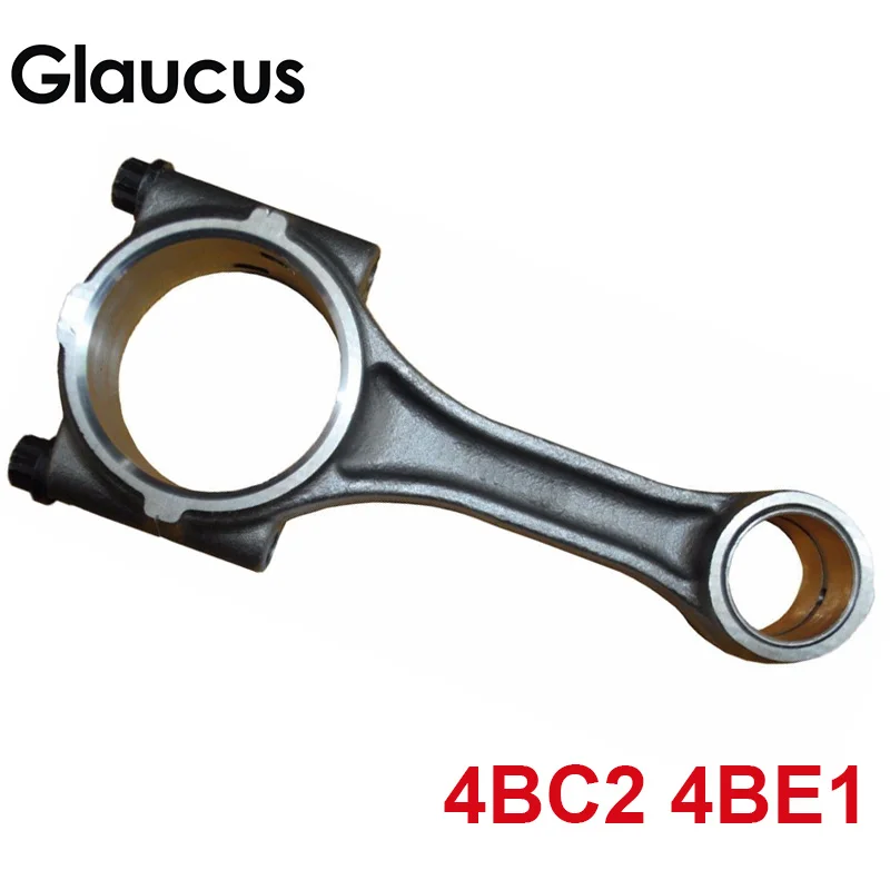 Шатун двигателя 4BC2 4BE1 шатун карданный для грузовиков Isuzu ELF NPR 3.3L 1982 1987 3.6L 5 12230054 0