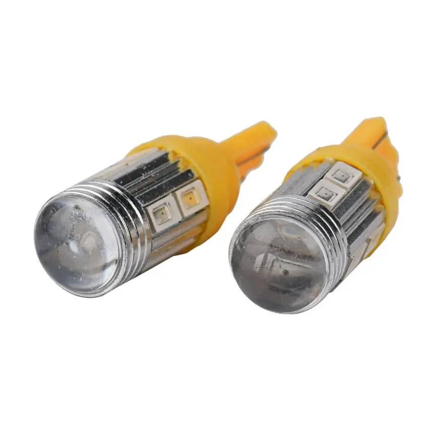 2 шт. светильник Автомобильные светодиодные лампы 158 194 168 W5W 5730 10 smd|car light bulbs|w5w 5730t10