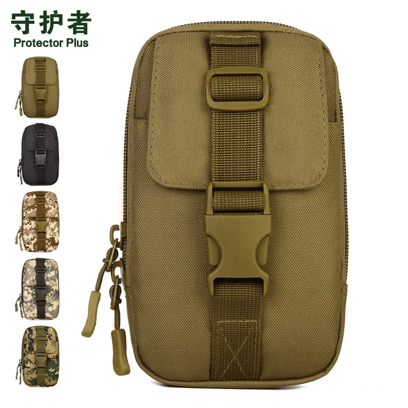 accessory small bag Wearable Belt Pockets 5.5 Inch 6 Mobile Phone Pouch EDC Tool Kit Messenger Bags A2670 | Багаж и сумки