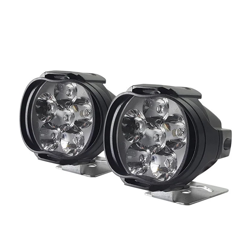 1000Lm Motorcycle 8W LED Headlight E-bike Scooters Spot Lights Auto Headlamp Car Fog DRL External Daytime Running |