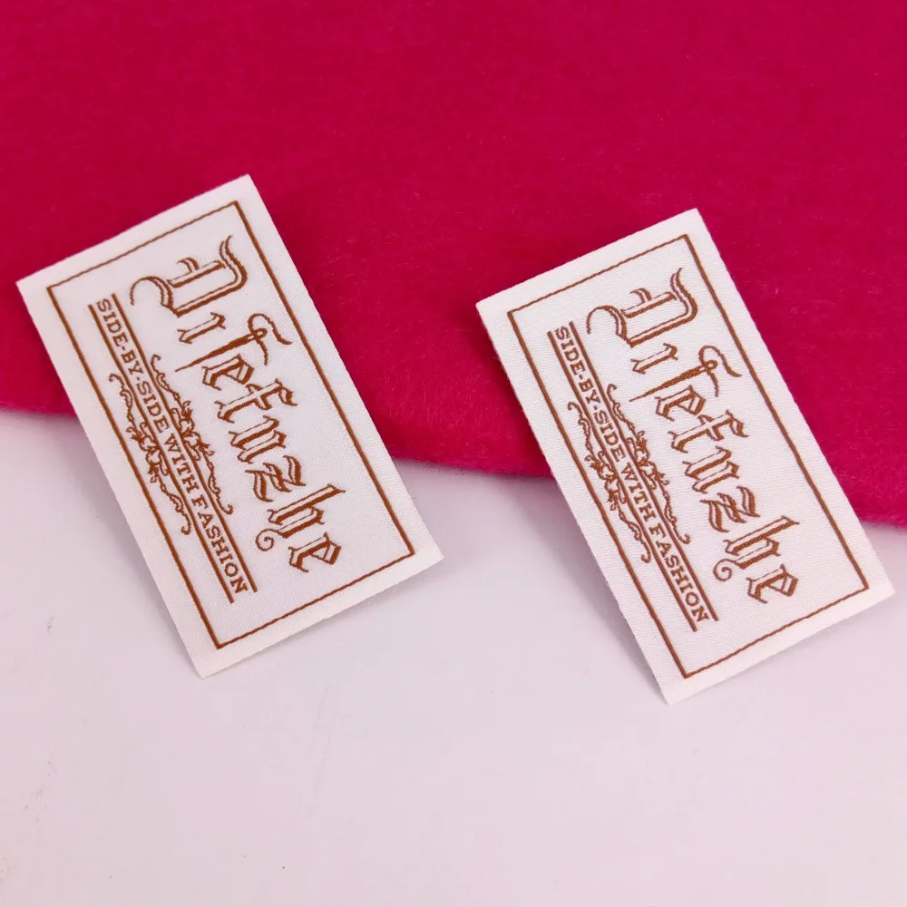 ZeQi Garment tags woven labels customize main label washable polyester 1000pcs/lot free shipping | Дом и сад