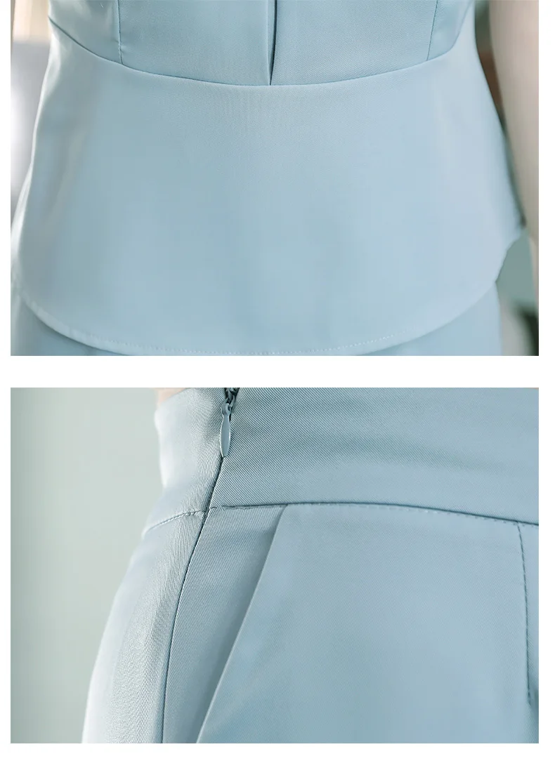 

Office Lady Summer Outfits For Women Lace Suit Two Piece Set Top And Pants Korean Women Outfits Ensemble Femme Deux Pieces