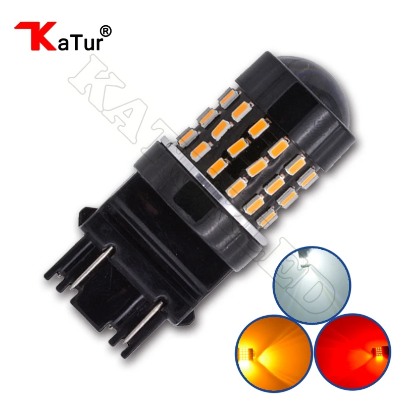 1 шт. T25 3157 3156 P27W P27W/7W светодиодный тормозной обратный резервный парковочный