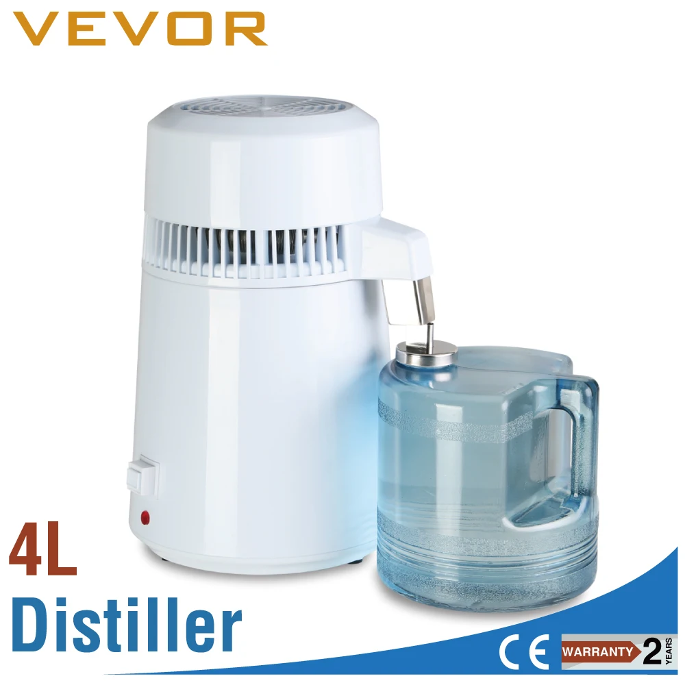 

Newest 4L Dental Medical Pure Water Distiller All Stainless Steel Internal