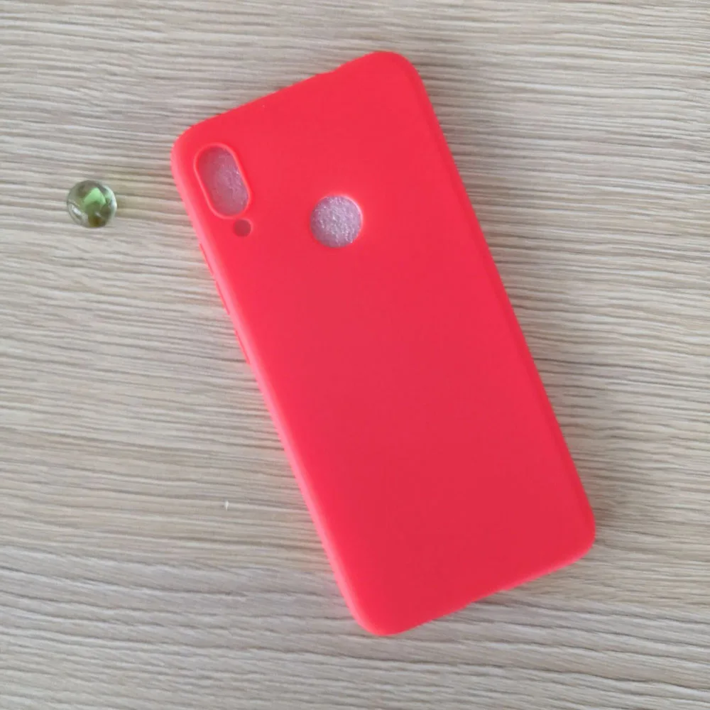 Чехол карамельного цвета для Xiaomi Mi Play противоударный силиконовый чехол из ТПУ