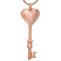 key to my heart cremation urn necklace stainless steel memorial ashes holder keepsake love pendant remembrance jewelry for ash