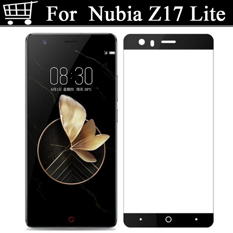 2 шт. ультратонкая Защитная пленка для экрана из закаленного стекла ZTE Nubia Z17 Lite