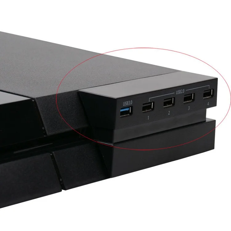 Usb-адаптер для передачи данных в виде лягушки для sony PS4, аксессуары, usb-хаб 3,0 и 2,0, usb-порт, игровая консоль, 5 в 1, набор, расширение для playstation 4
