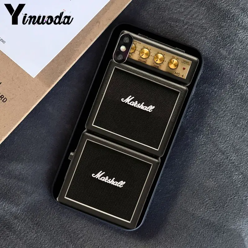 Yinuoda гитара amp marshall Новинка чехол для телефона Fundas чехол для iPhone 8 7 6 6S 6Plus 5 5S SE XR X XS MAX Coque Shell