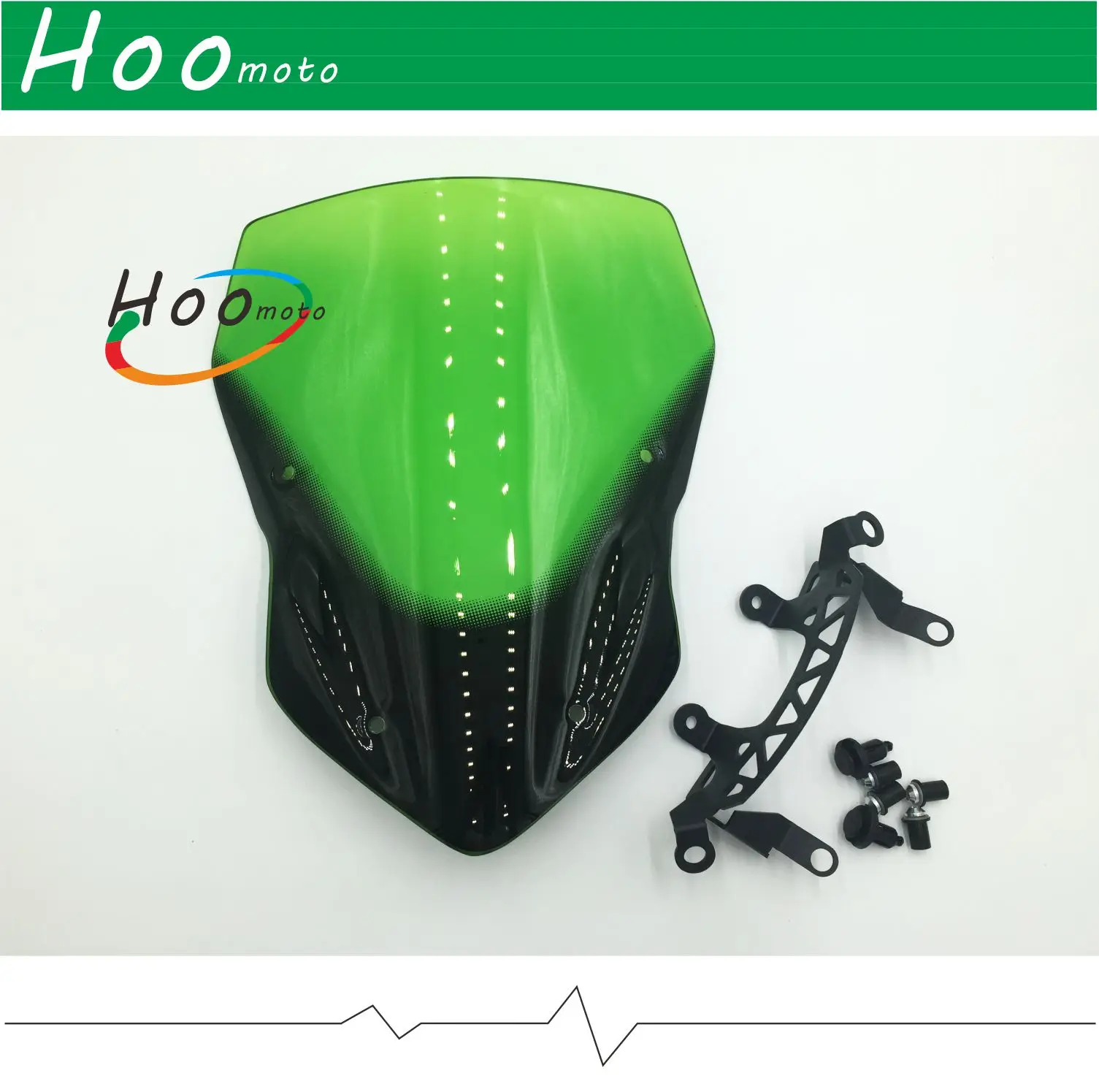 New Arrival Motorcycle Smoke ABS Windscreen Windshield Wind Deflectore for Kawasaki Z900 Z 900 2017 2018 Orange transparent | Автомобили и