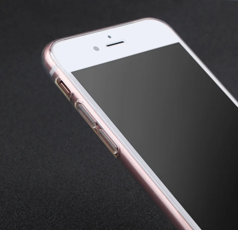 TOBOCLOO тонкий прозрачный мягкий гелевый Чехол для телефона из ТПУ чехол Apple iPhone 5 5S 6