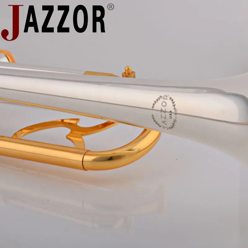 JAZZOR Профессиональный инструмент для ветряных приборов из латуни с чехлом и