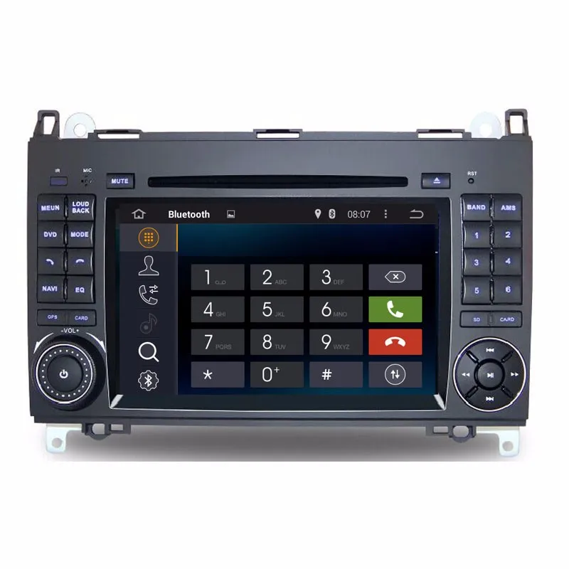 Автомобильный DVD gps Android 7 1 плеер для Мерседес Бенц Спринтер B200 B180 W169 W245 W906 Вито