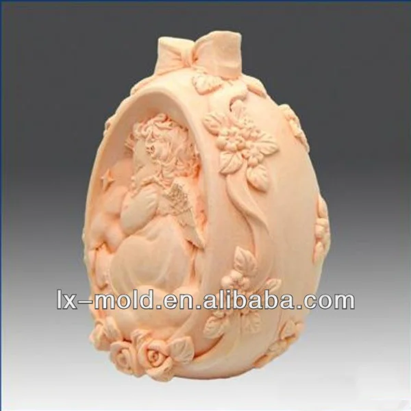 3d Спящий ребенок в розовой Колыбель силиконовые формы для мыла 3 d Форма Для