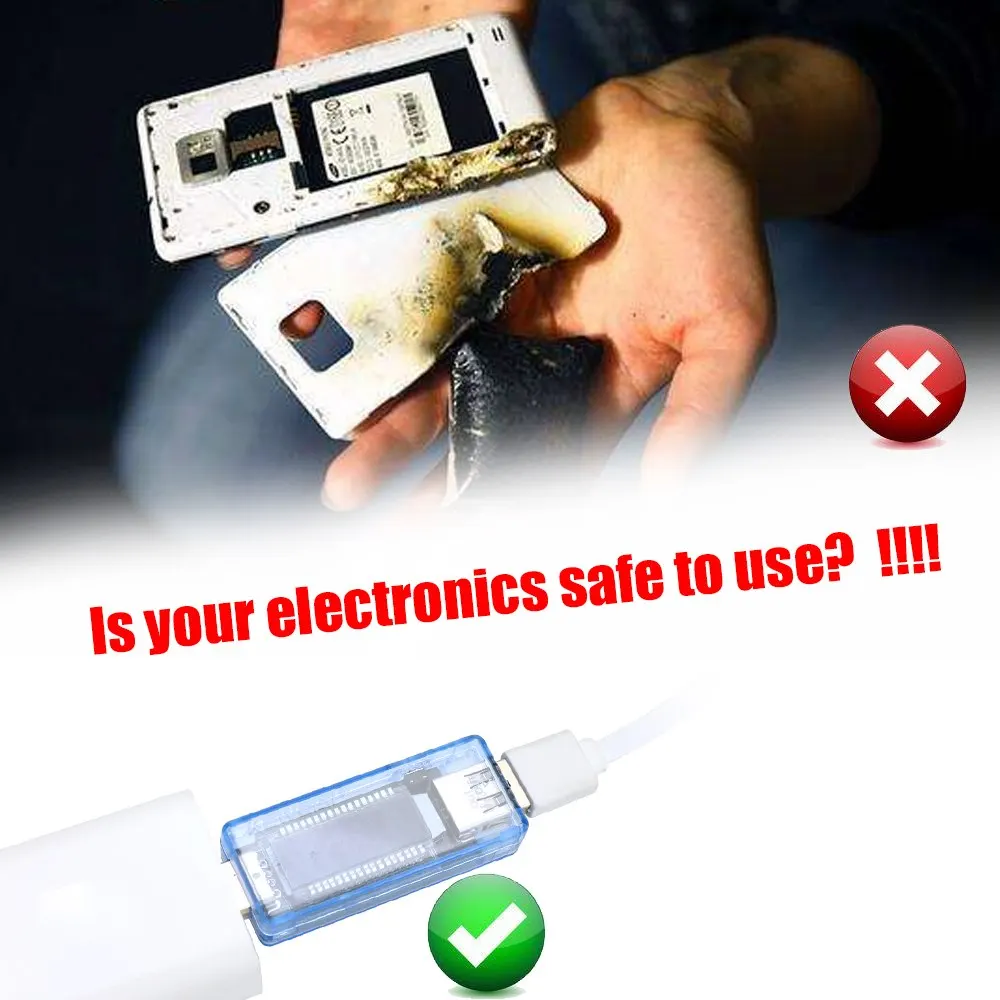 USB-зарядное устройство измеритель напряжения и емкости батареи | Инструменты