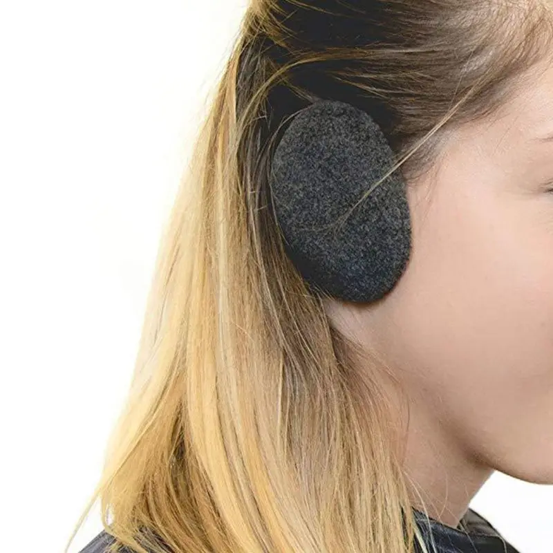2 шт./пара для взрослых унисекс зимние Утепленные Хлопковые Штаны Earbags длинная узкая юбка грелки уха сплошной Цвет с леопардовым принтом ветрозащитные наушники 12 Цветов