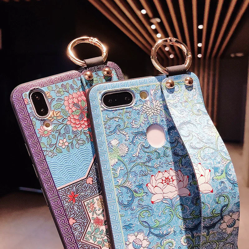 Для Samsung S10 Plus S10e + чехол для телефона Galaxy S9 S8 Note 8 9 с ремешком на запястье чехлы руку