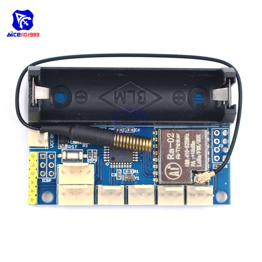 RoLa SX1278 радио узел v1.0/v2.0 433 МГц/868 МГц/915 МГц ATmega328P RFM98 2,4G беспроводной модуль расширения спектра антенна для Arduino