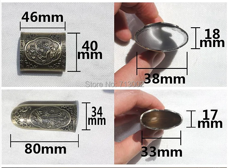 Полный набор аксессуаров из медного сплава для ножа-меча тайчи - купить по