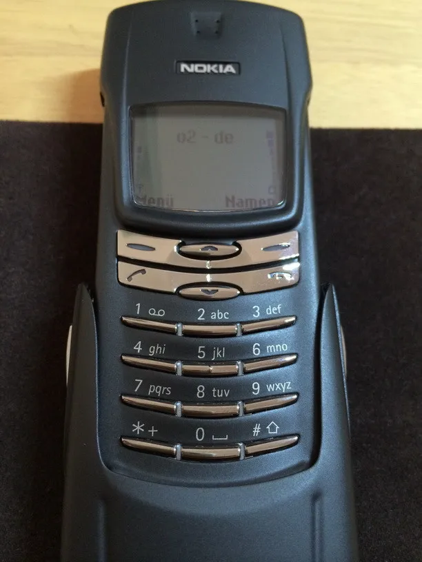 Оригинальный разблокированный телефон Nokia titanium 8910i двухдиапазонный GSM Bluetooth