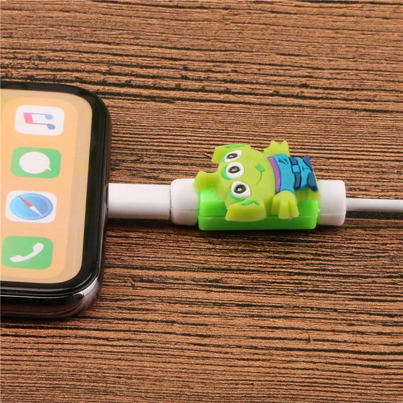 Usb кабель для зарядки чехол IPhone 9 6s 7 8 plus защита кабеля милый подарок|Органайзеры