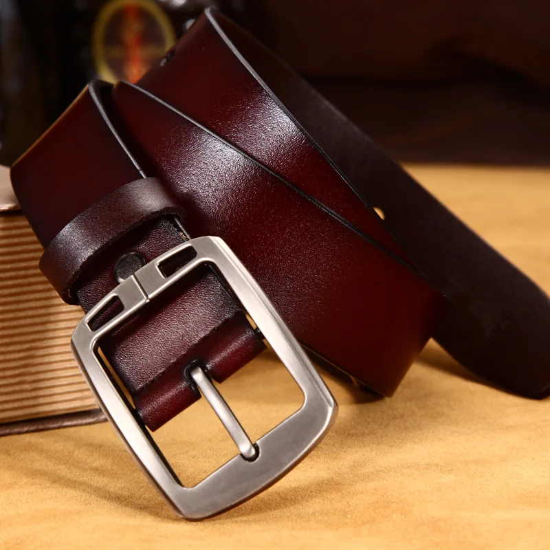 

luxury designer belts men cowskin genuine leather belt fashion Strap male Jeans for man Business Trouser Strap Cinturones Hombre