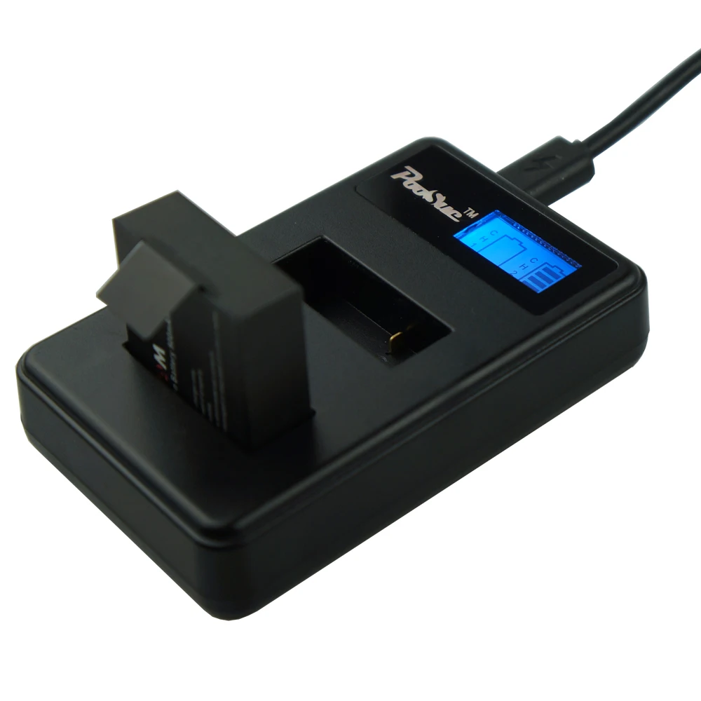 S009 двойное зарядное устройство для sjcam 4000 аккумулятор + usb ЖК дисплей SJCAM 4k SJ4000 wifi