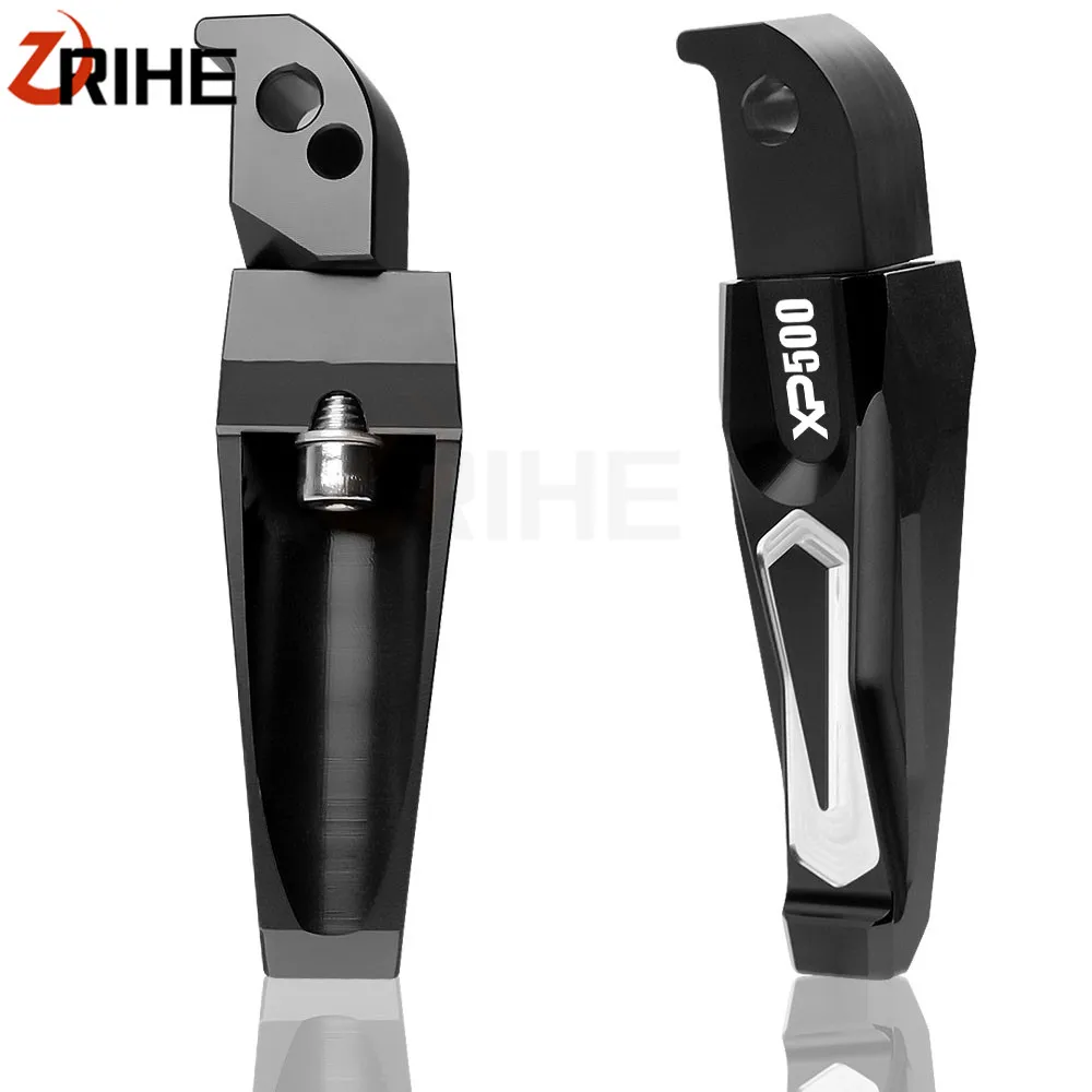 CNC Motorcycle Accessories Folding Rearset Footrests Footpeg Foot Pegs Pedal For Yamaha XP500 XP 500 TMAX TMAX500 | Автомобили и