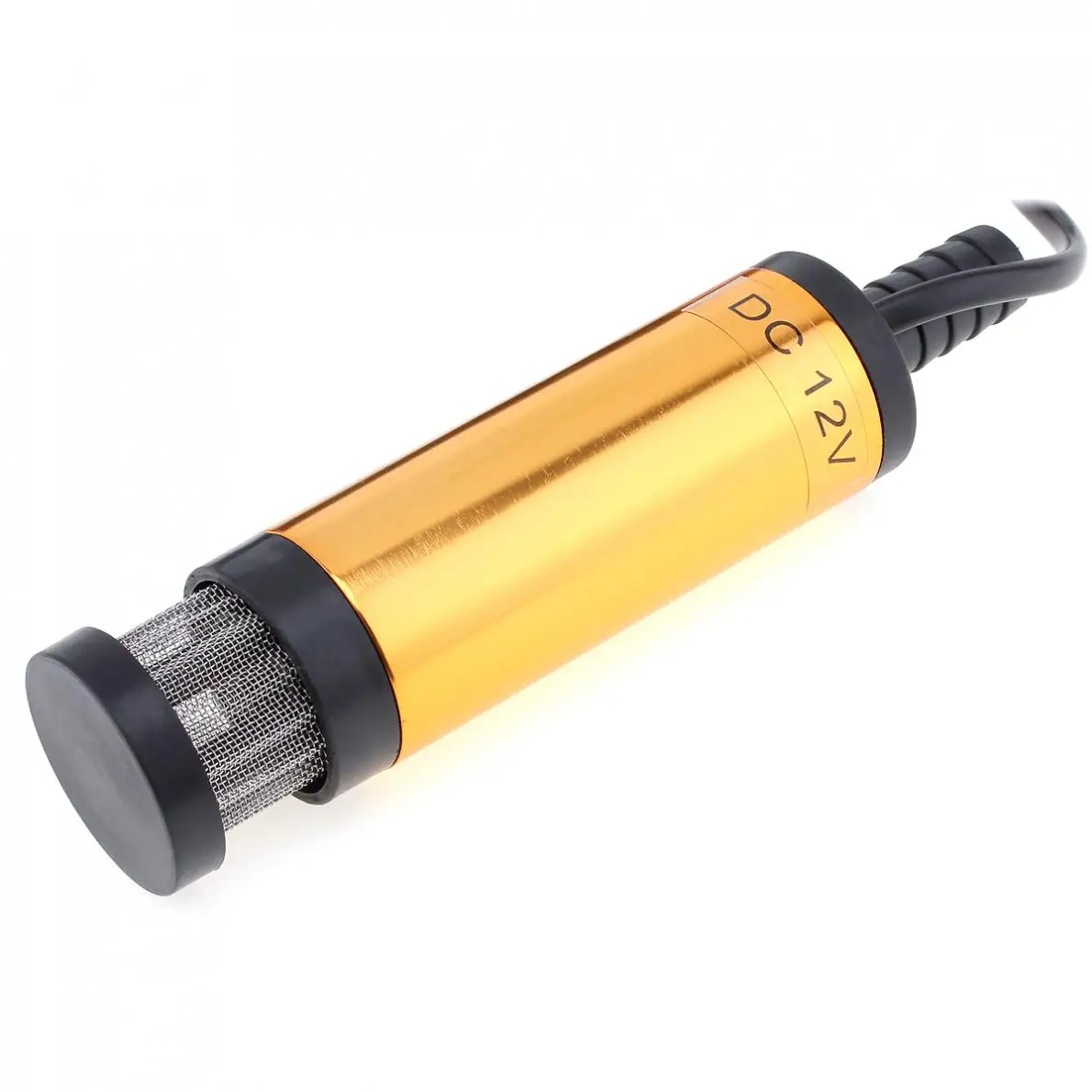 Aluminum Alloy Car Electric Submersible Pump DC 12V Fuel Water Oil Transfer with 2 Alligator Clips | Автомобили и мотоциклы