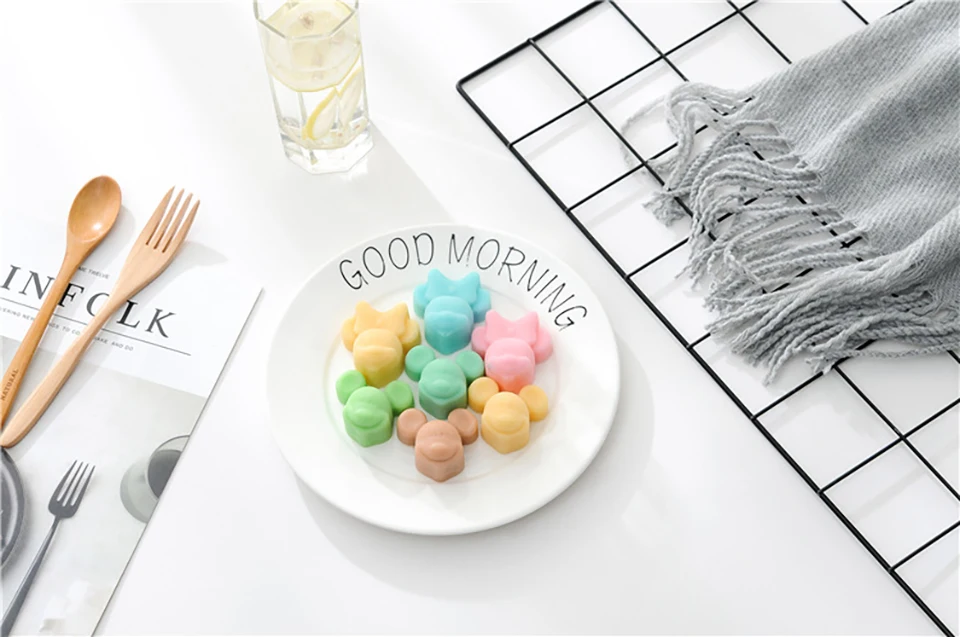 Sugarcraft мультфильм Микки силиконовая форма помадка форма для украшения торта инструменты форма для шоколадной мастики мороженое кубик прессформы Производитель