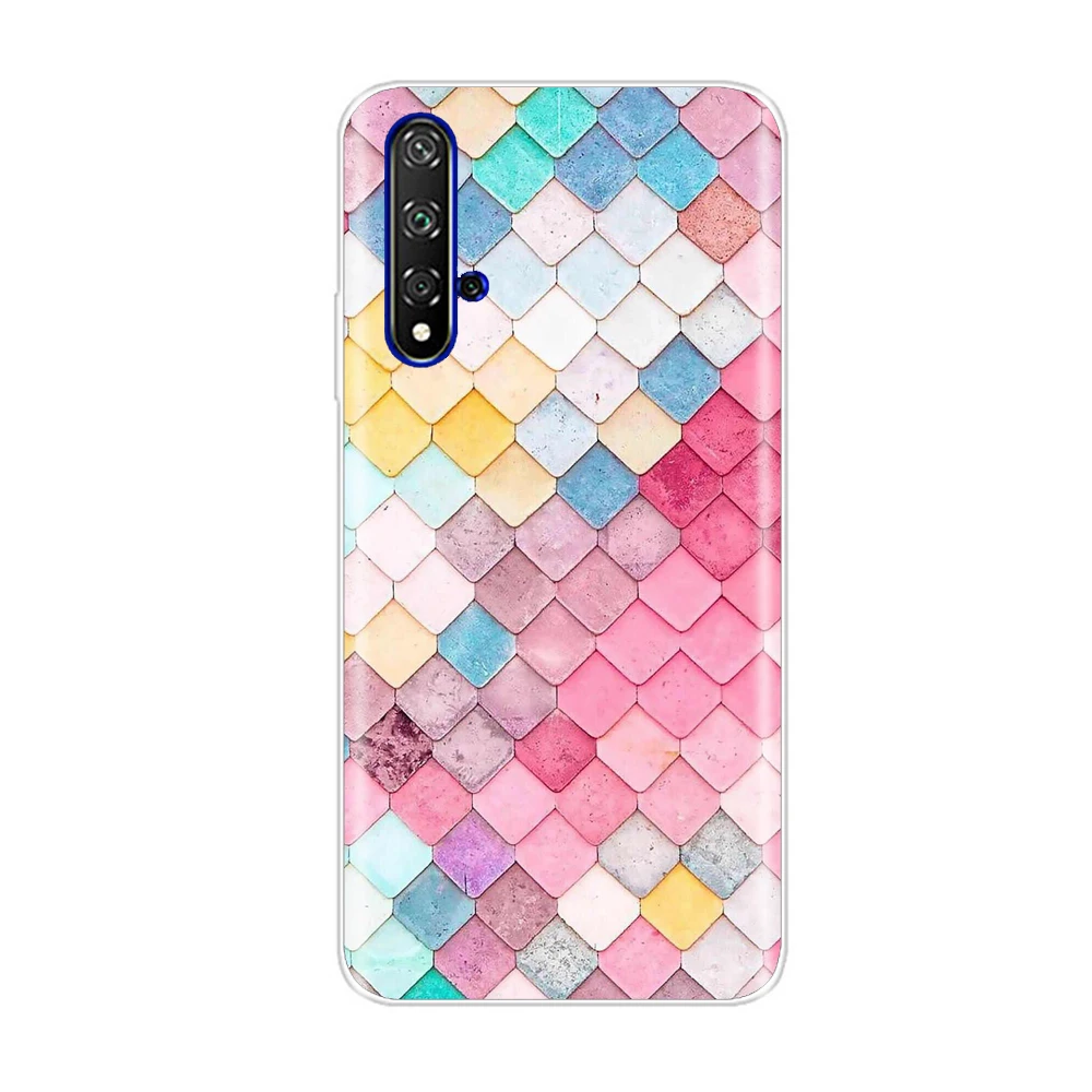 Чехол для honor 20 чехол huawei Pro силиконовый ТПУ мягкий телефона задняя крышка lite |