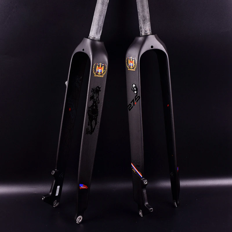 Hot Sale! 26 /27.5/29er Full Carbon Fiber Hard Mountain Bike Fork mtb | Спорт и развлечения