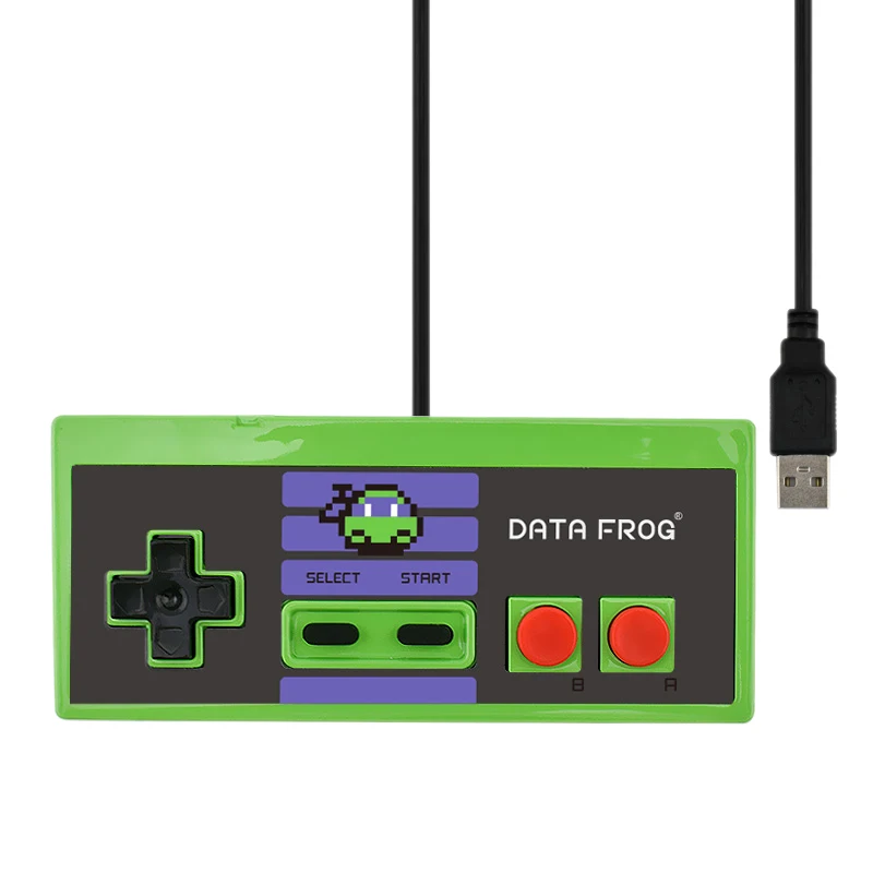 Data Frog пользовательский игровой контроллер 8 бит Проводной Usb геймпад джойстик для