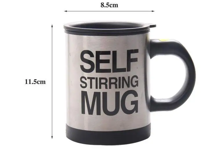 5 цветов Lazy Tazas самоперемешивающаяся кружка кофейная чашка умные кружки из нержавеющей стали Copos Inox чайная чашка