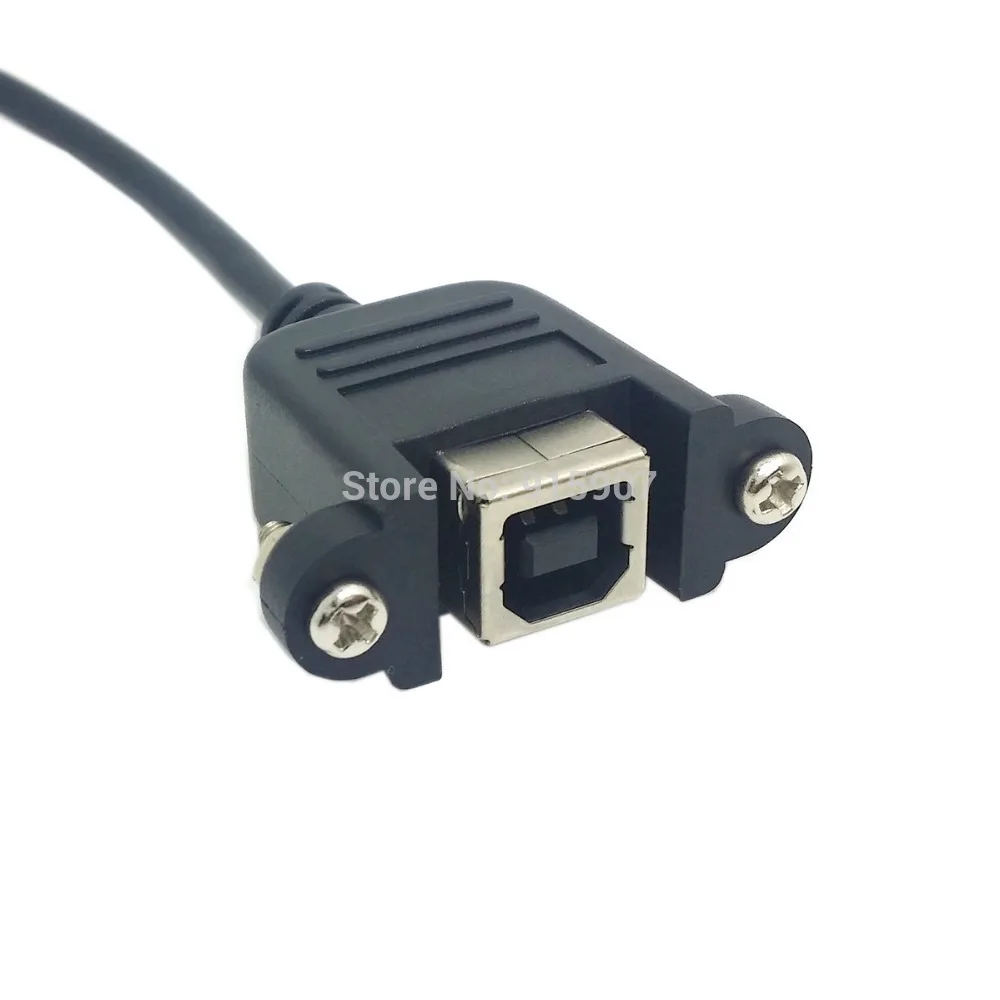 Xiwai прямой угол USB Тип B штекер к разъем для принтера новая панель удлинитель