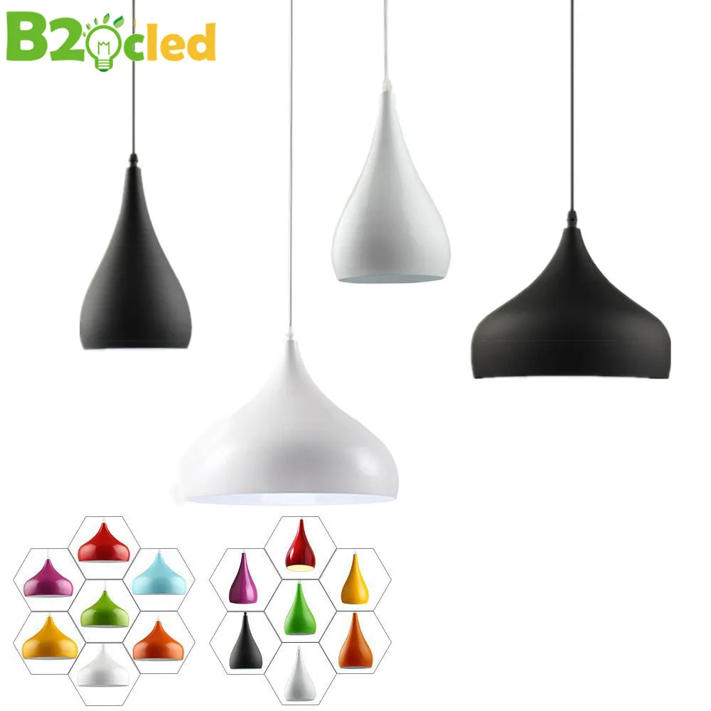 Современные подвесные светильники два простых форм различных Цвета лампы