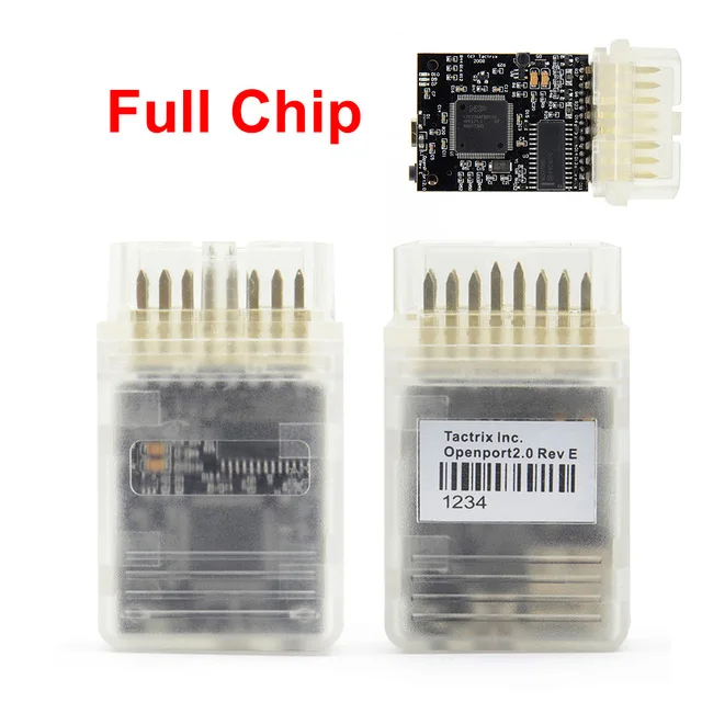 Full Chip Openport 2,0 Tactrix полный чип ECU чип тюнинговый инструмент флэш-кабель ECU чип тюнинга - Цвет: Full Chip
