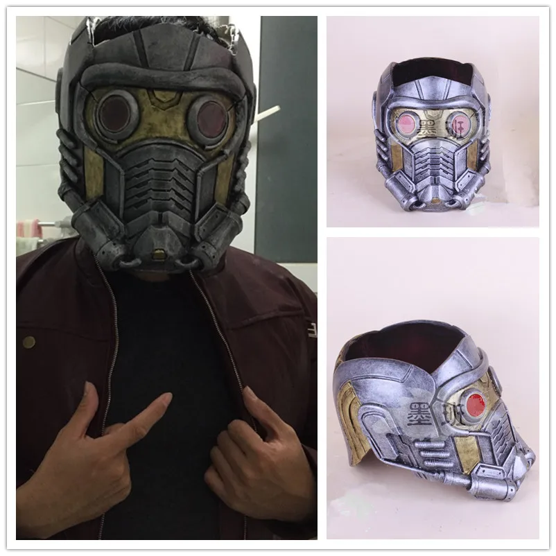 Бесплатная доставка два стиля шлем звездного лорда Стражи Галактики реквизит