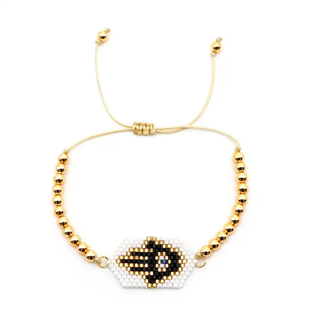 Браслеты Go2boho MIYUKI сглаза для женщин браслет ювелирные изделия Хамса ручная